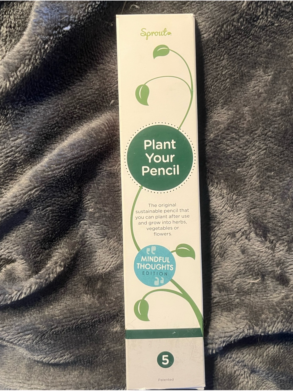Plantable Pencil Set - Green Mindful Thoughts